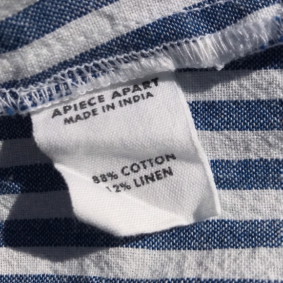 Apiece Apart Saona Dress Marseille - Picture 7 of 10